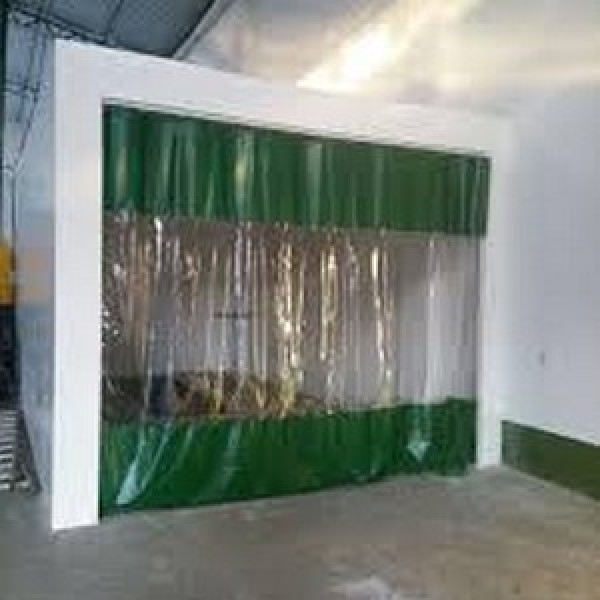Cortina cabine de pintura SP