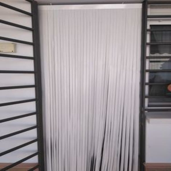 Cortina de fechamento em pvc