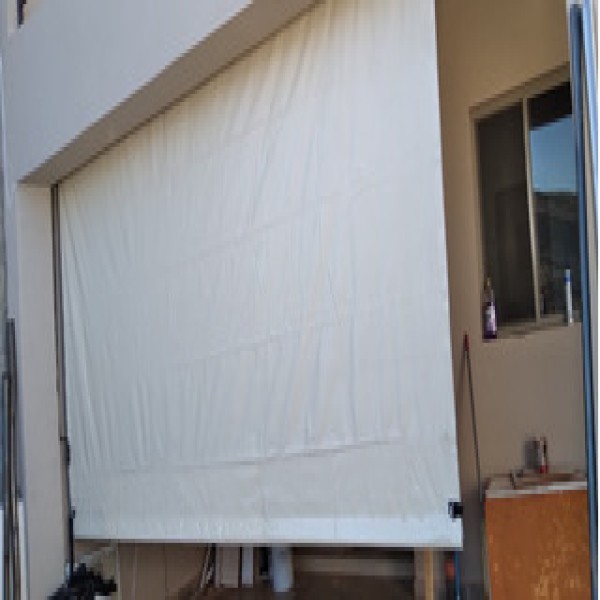 Cortina de lona para pintura