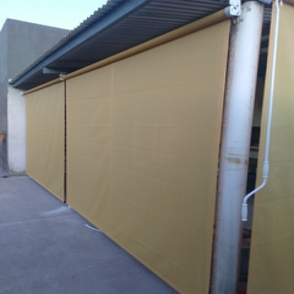 Cortina de lona para pintura