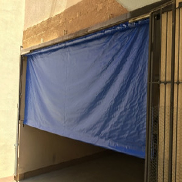 Cortina de lona para pintura