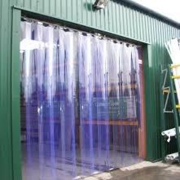 Cortina de PVC para açougue
