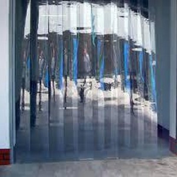 Cortina de PVC para câmara frigorífica