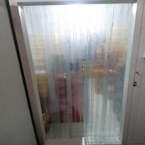 Cortina de PVC para câmara frigorífica