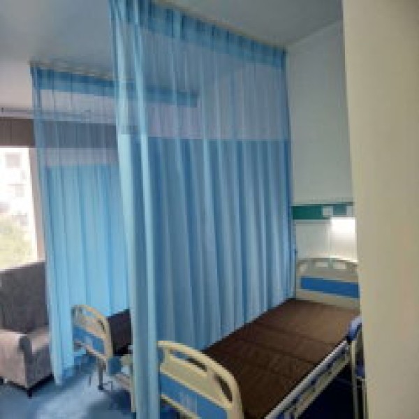 Cortina de PVC para isolamento térmico