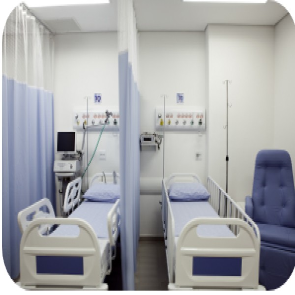 Cortina de PVC para isolamento térmico