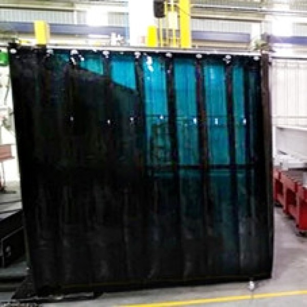 Cortina para biombo de solda