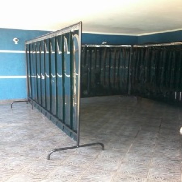 Cortina para cabine de solda