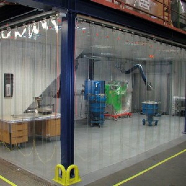 Cortina PVC câmara fria