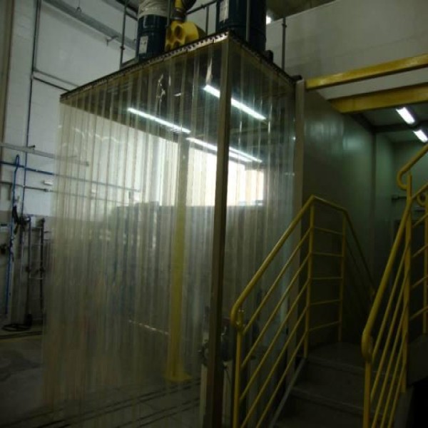 Cortinas de pvc para galpão industrial