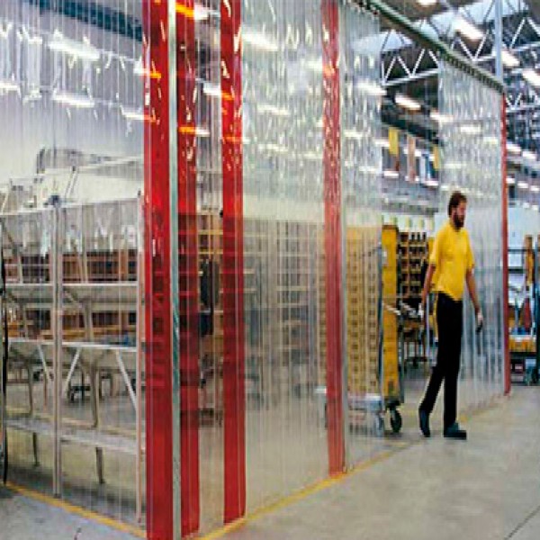 Cortinas para fechamento em tiras industrial