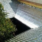 Aplicação de manta asfáltica em telhado 