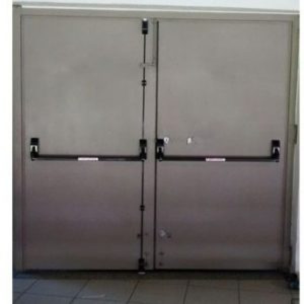 Porta corta fogo dupla
