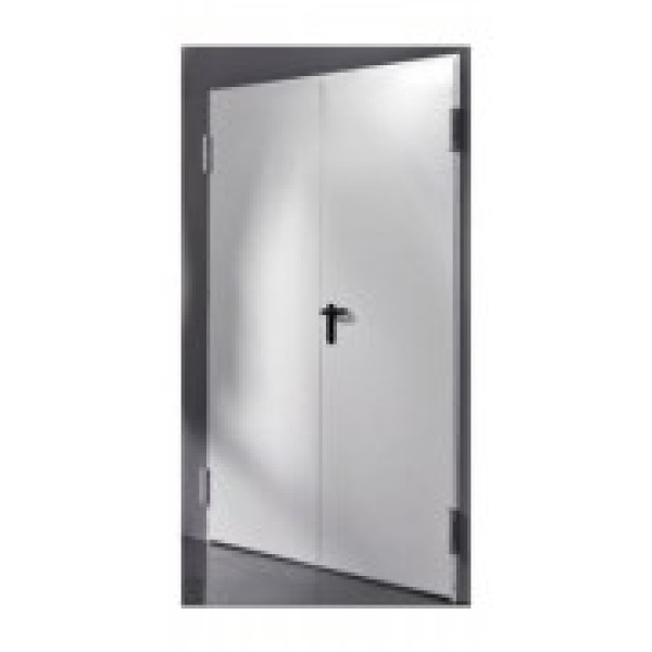 Porta corta fogo dupla