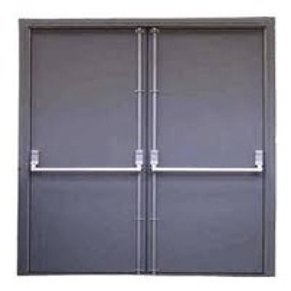 Porta corta fogo dupla