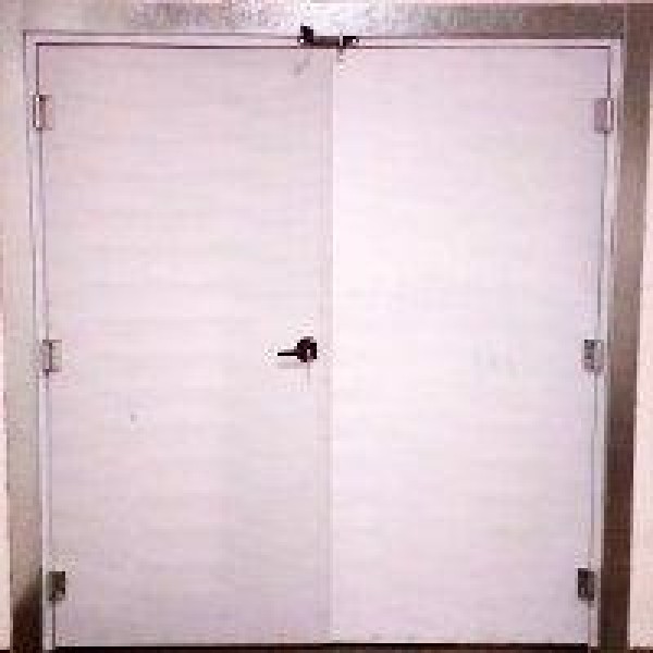 Porta corta fogo dupla