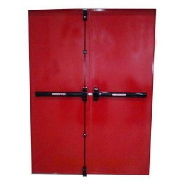 Porta corta fogo dupla