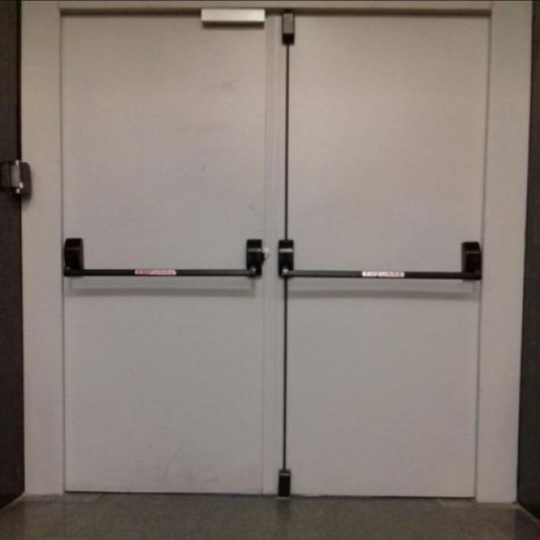 Porta corta fogo dupla 13