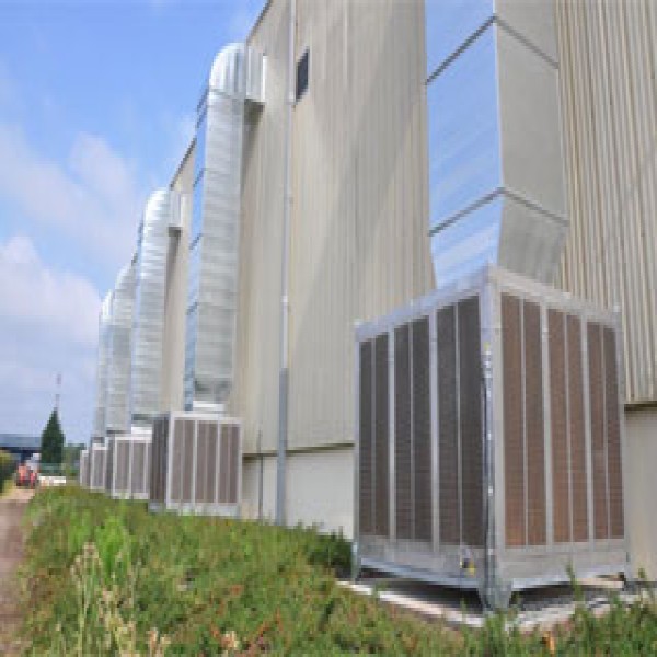 climatizador evaporativo tipo industrial