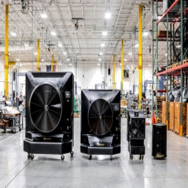 climatizador evaporativo tipo industrial