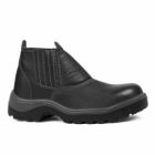 bota de couro cano curto epi