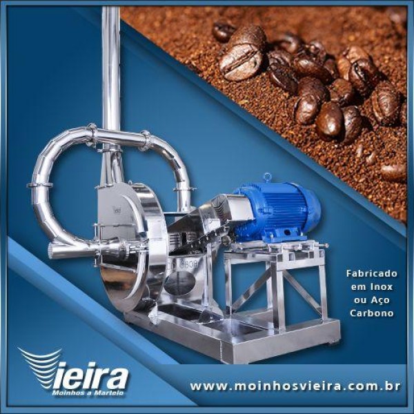 Fábrica de moinho industrial de café