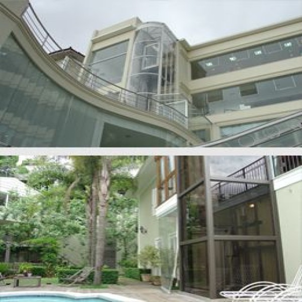 Elevador panorâmico residencial