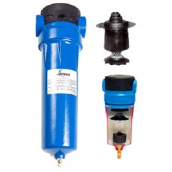 Filtro separador de água e óleo para compressor