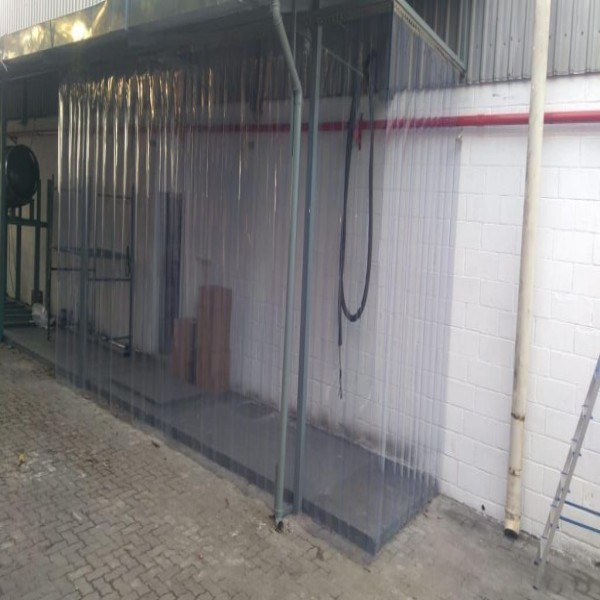 Cortina de pvc transparente preço