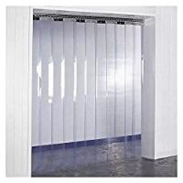 Cortinas de pvc transparentes para câmaras frigoríficas
