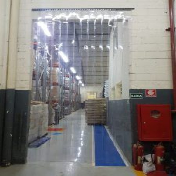 Cortina de pvc flexível