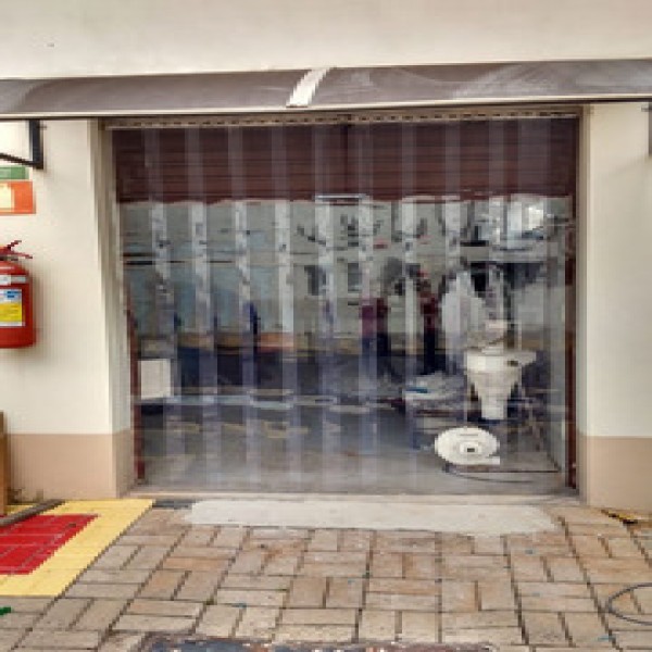 Cortina de pvc para câmara fria