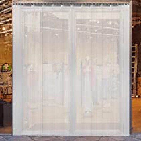 Cortina pvc transparente industrial