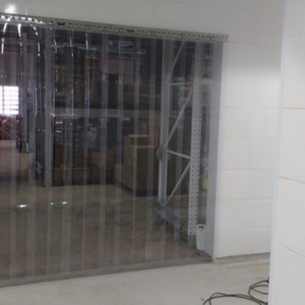 Cortinas de pvc em tiras