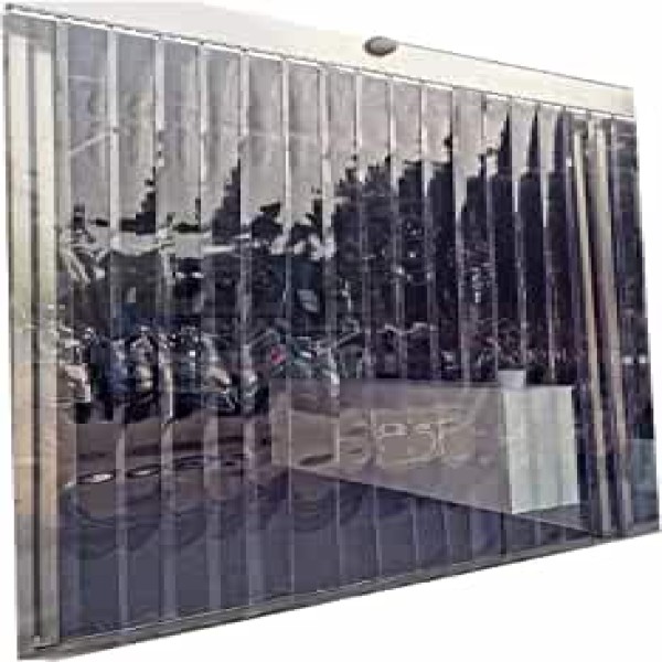 Cortinas de pvc transparentes para câmaras frigoríficas