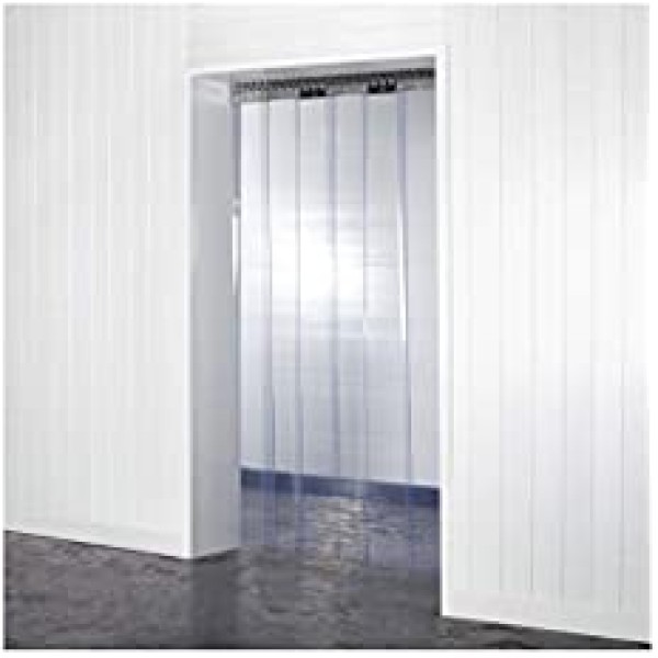 Cortinas de pvc transparentes para câmaras frigoríficas