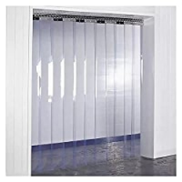 Cortinas de pvc transparentes para câmaras frigoríficas