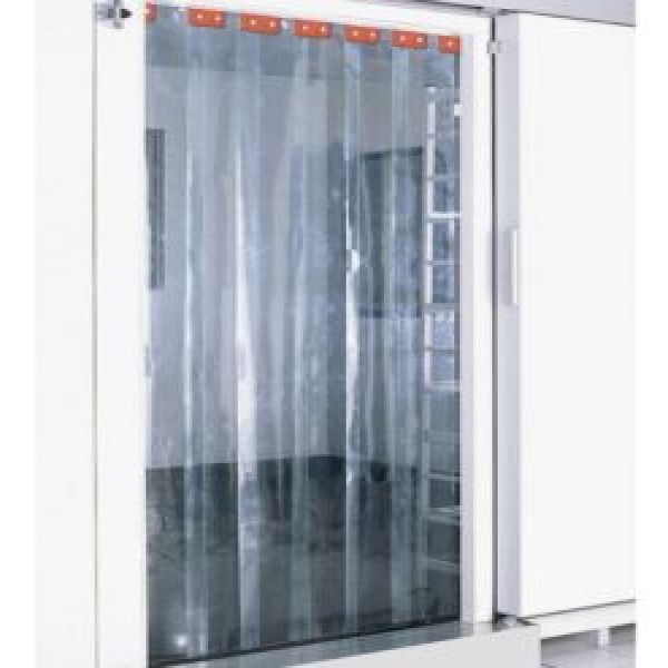 Cortinas de pvc transparentes para câmaras frigoríficas