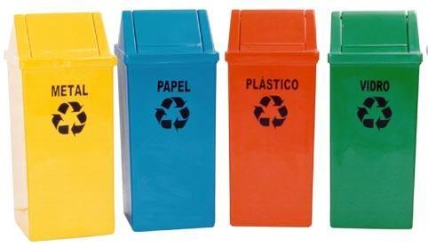 Coletores de resíduos recicláveis