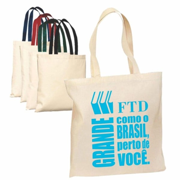 comprar ecobag algodão cru