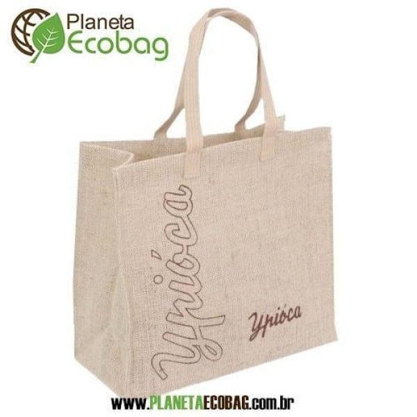 ecobag tecido cru