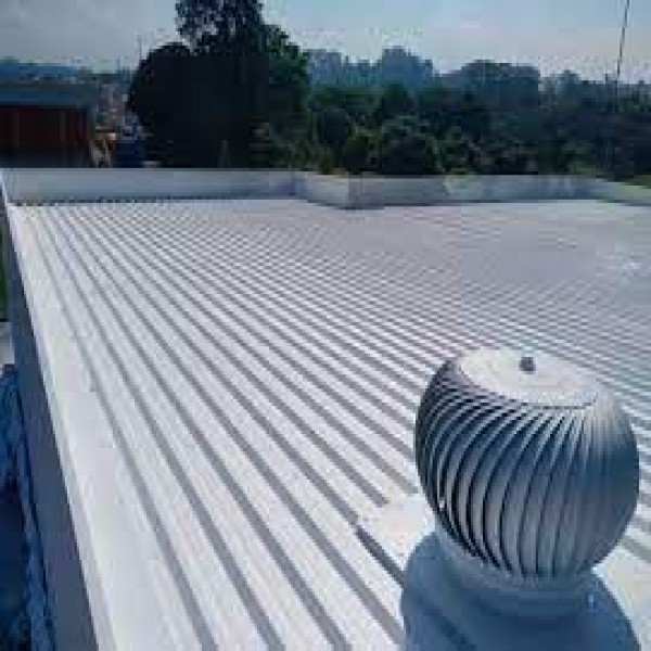 Impermeabilização de telhados industriais