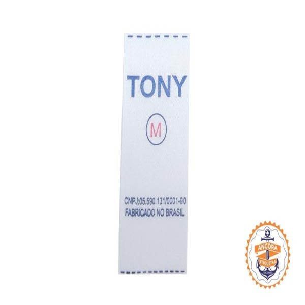 Etiqueta De Roupa Personalizada	