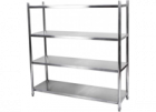 estante em aço inox