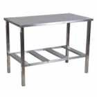 mesa em aço inox para cozinha