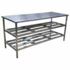 fabrica de mesa em aço inox