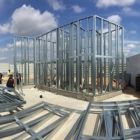 serviço de construção com estrutura de aço