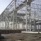 construção com estrutura de aço ba