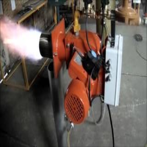 Queimador a gás para forno industrial
