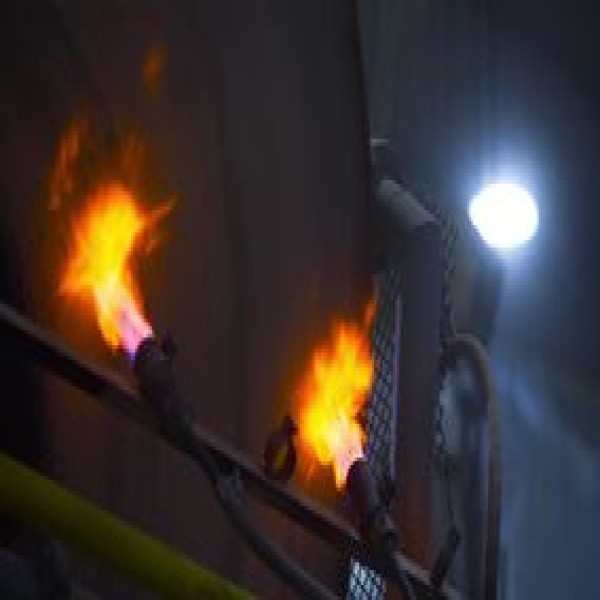 Queimador para forno de fundição